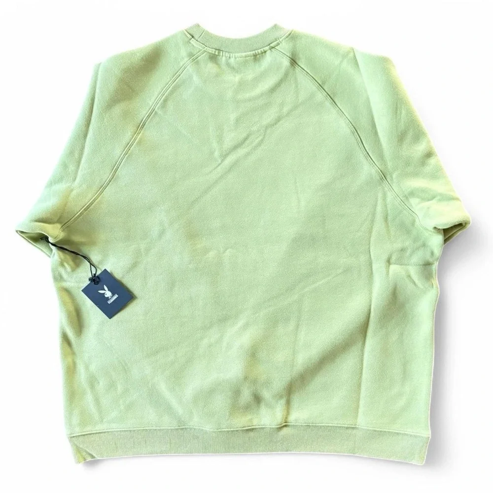 2022 Pleasures X Playboy Bunny Logo Crewneck